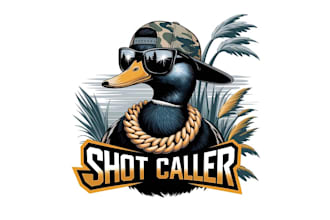 design high quality duck logo with unlimited revision