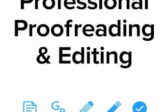 proofread and edit your documents essays and assignments