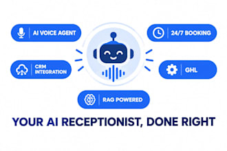 create a custom voice ai agent for smb booking and support
