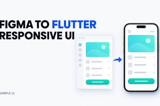convert figma designs to responsive flutter UI