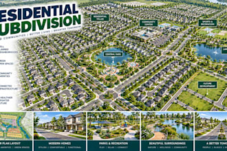 design large residential subdivision layouts housing development plans