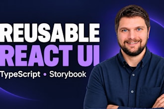 build your react UI components with typescript and storybook