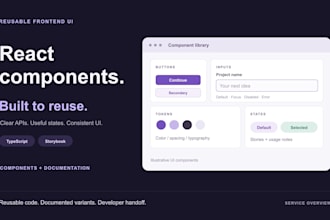 build reusable react components with typescript and storybook