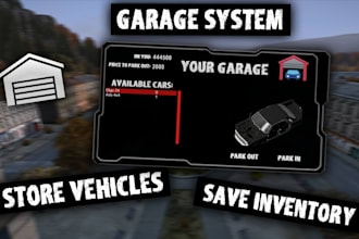 configure dayz vehicle garages, storage and custom vehicle system