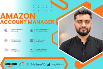 be your expert amazon virtual assistant, fba