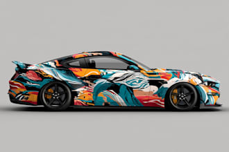 make eye catching your car and vehicle wrap design