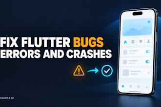 fix flutter bugs, crashes and android or ios build errors