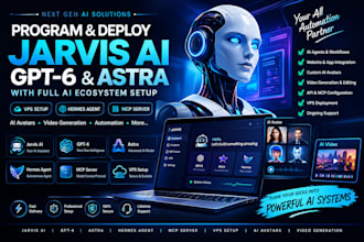 program jarvis ai gpt 6 astra vps setup hermes agent mcp server ai avatars video