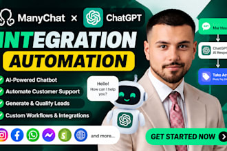 integrate chatgpt with manychat for ai chatbot automation