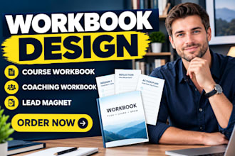 workbook design course workbook PDF design canva workbook printable lead magnet