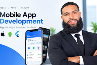 mobile app development andriod, IOS, mvp,  flutter  app mobile app developer