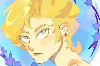 make fanarts and oc illustrations