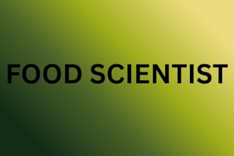 be your food scientist for custom food formulation recipes