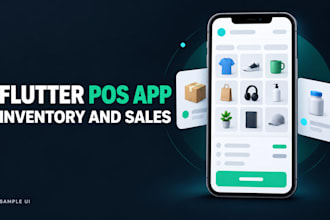 build a flutter pos and inventory management app