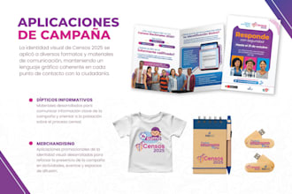 design a professional visual campaign for your brand