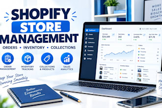 be your shopify virtual assistant