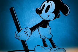 create 2d rubber hose traditional animation vintage retro