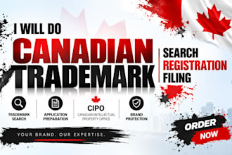 do canadian trademark search and cipo registration filing