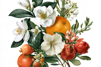 do a botanical illustration