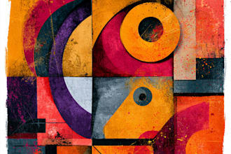 paint professional abstract art