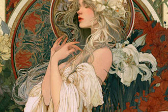do anything in art nouveau style