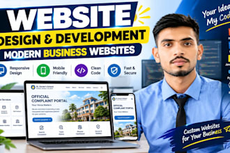 build a modern  website