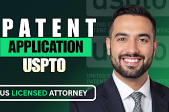 handle patent search, drafting, filing and prosecution as a patent agent