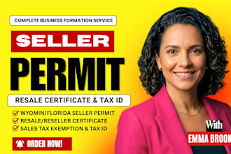 get florida, california seller permit, resale certificate, llc sales tax permit