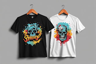 do t shirt design and graphic t shirt design