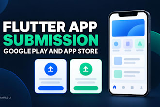 submit your flutter app to google play and app store
