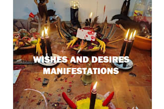 cast powerful personalized wish spell for desires love, luck and success