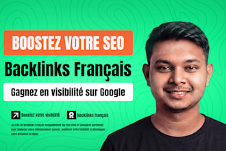 build french SEO backlinks from high authority sites