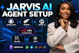 setup jarvis ai omniroute claude code fix hermes multi agent obsidian mcp server