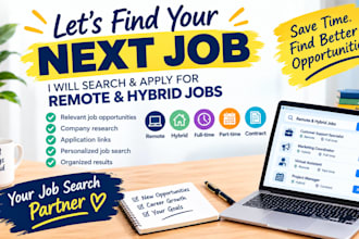 search and apply for remote and hybrid jobs