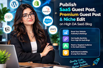 publish saas guest post, premium guest post and niche edit on high da saas blog