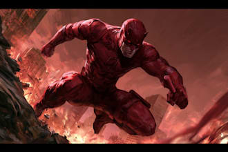comic book illustration with comic book illustrator