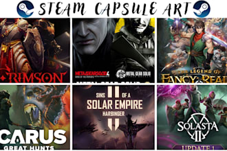 create steam capsule art game cover art steam store page steam banner key art