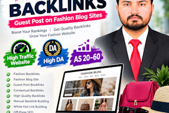 get quality fashion backlinks from fashion blog sites