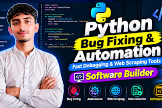 fix python errors and build software