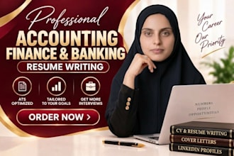 write resume for accounting, finance, banking, ats  resume