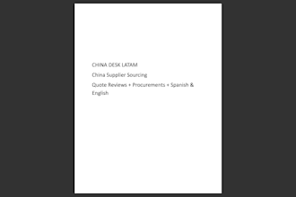 review china supplier quotes and compare sourcing options