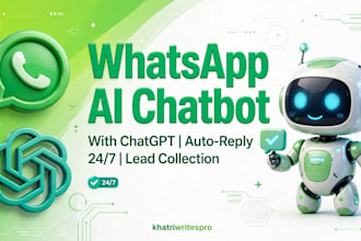 setup whatsapp business ai chatbot with chatgpt