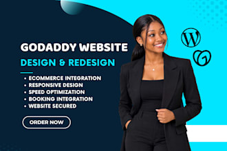 godaddy builder, develop godaddy website, godaddy builder,design godaddy website