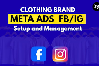 run meta ads for clothing brand, fashion, and apparel brand