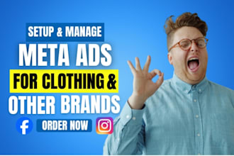 run meta ads for clothing brand, fashion, and apparel brand