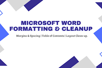 format, edit, and cleanup your microsoft word document
