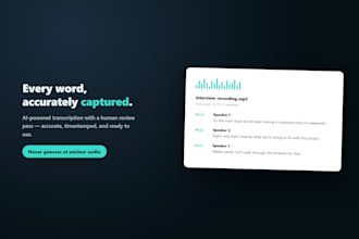 transcribe your audio or video to text accurately using ai