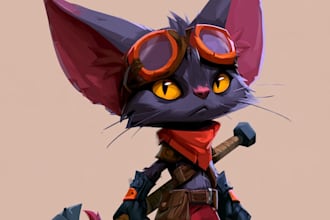 design 2d game character