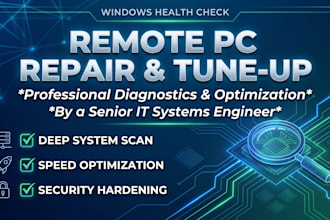 professionally diagnose, repair, and optimize your windows PC