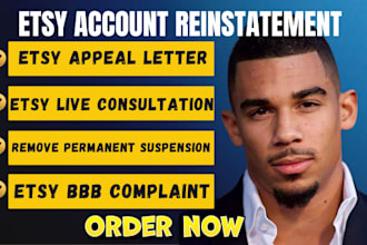 reinstate suspended etsy seller account remove permanent suspension etsy appeal